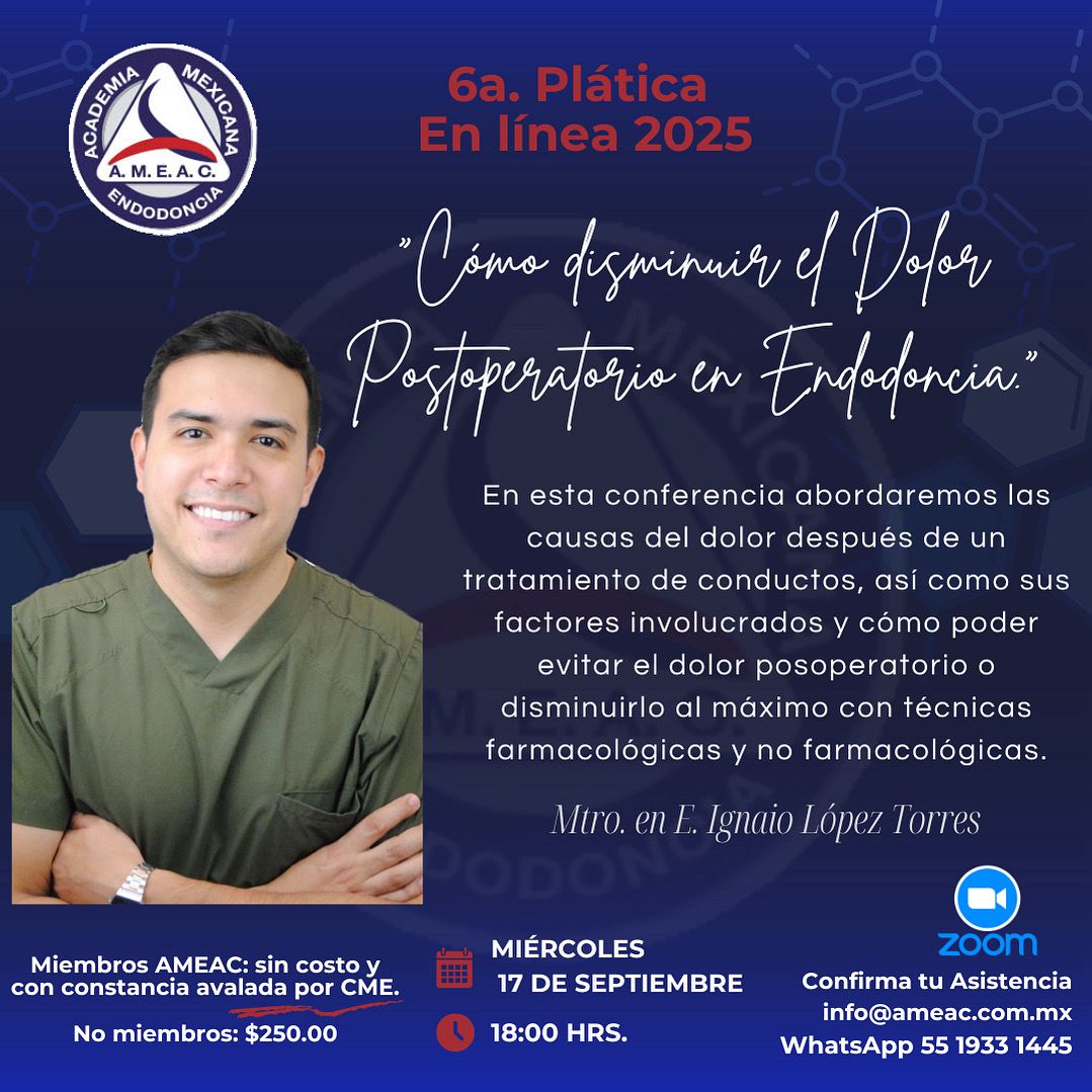 ¿Cómo disminuir el dolor posoperatorio en endodoncia?